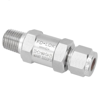 Swagelok Type High Pressure Spring Check Valve